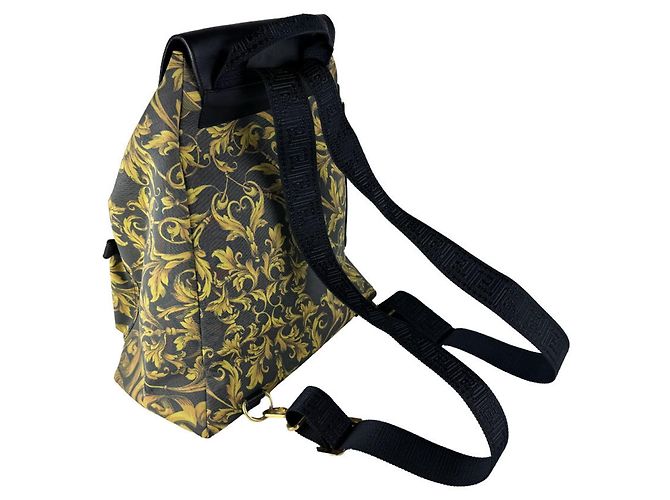 Zaino da uomo Gianni Versace Nero & Oro D'oro - vista 10
