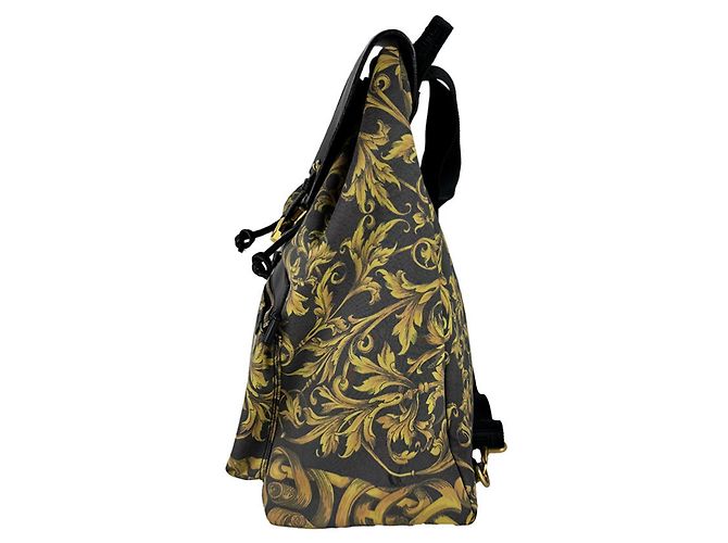 Zaino da uomo Gianni Versace Nero & Oro D'oro - vista 2