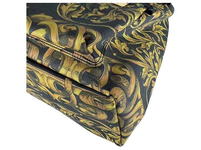 Zaino da uomo Gianni Versace Nero & Oro D'oro - vista 8