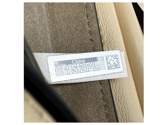 Borsa a tracolla Chloé Faye Beige - vista 14