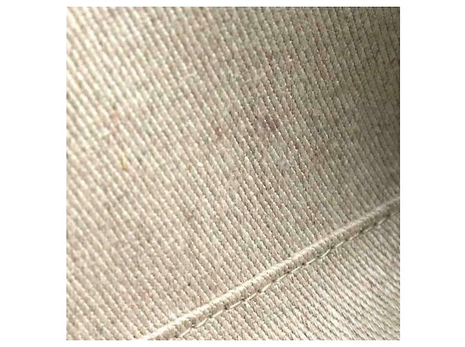 Borsa a tracolla Chloé Woody Leather Bianco - vista 8