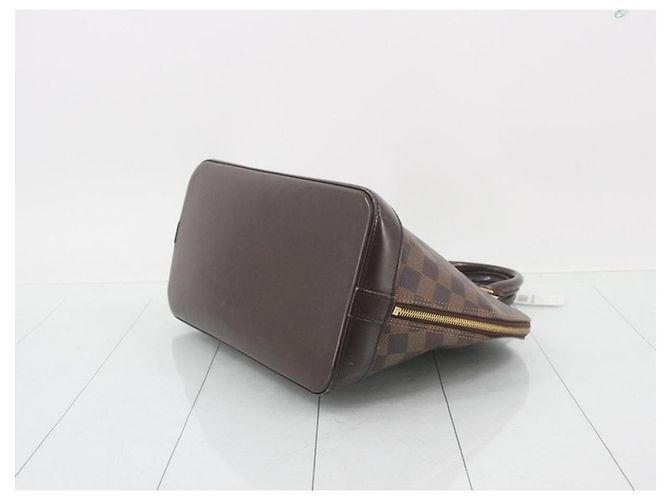 Louis Vuitton Alma PM Handtasche Damier Ebene Braun - Ansicht 7