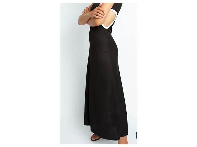 Autre Marque Christopher Esber Maxi-Kleid mit Cut-Outs in Schwarz - Ansicht 6