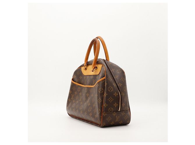 Mala de viagem Louis Vuitton Keepall 50 Monogram Marrom - vista 4