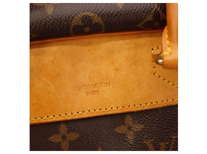Mala de viagem Louis Vuitton Keepall 50 Monogram Marrom - vista 7