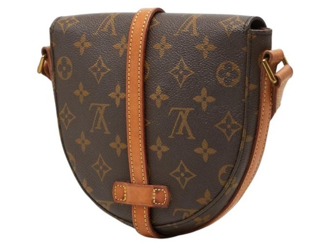 Bolsa de ombro Louis Vuitton Monogram Chantilly PM Marrom - vista 2