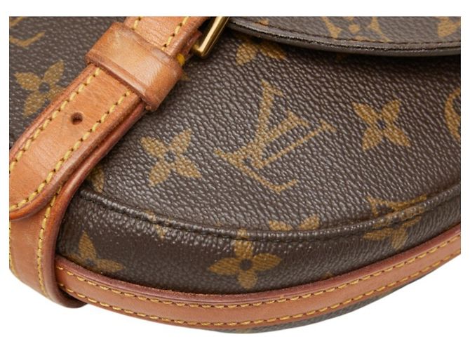 Bolsa de ombro Louis Vuitton Monogram Chantilly PM Marrom - vista 4