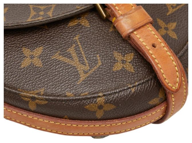 Bolsa de ombro Louis Vuitton Monogram Chantilly PM Marrom - vista 5