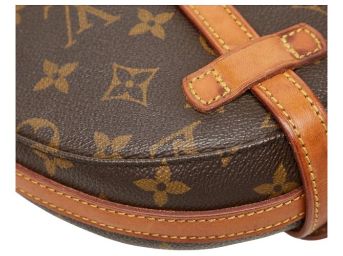 Bolsa de ombro Louis Vuitton Monogram Chantilly PM Marrom - vista 7