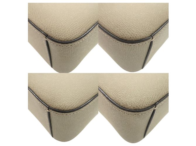 Borsa a tracolla mini in pelle Valextra V-Line Reporter Verde - vista 5