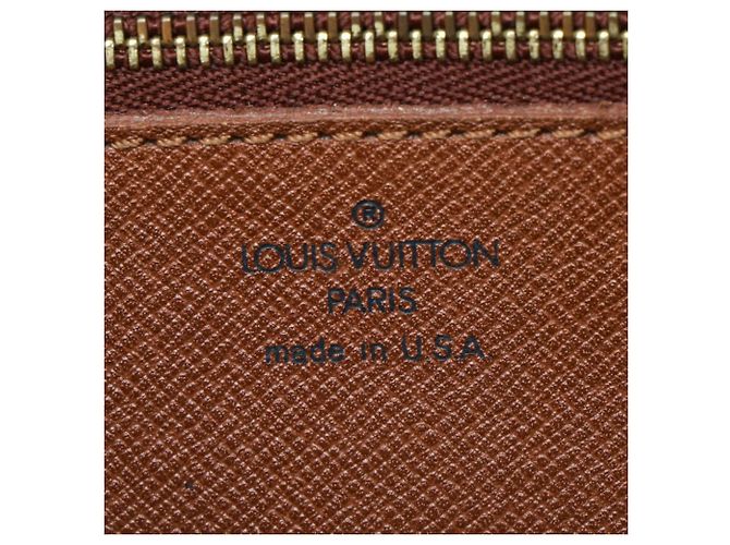 Borsa a pochette Louis Vuitton Monogram Marly Dragonne GM Marrone - vista 11