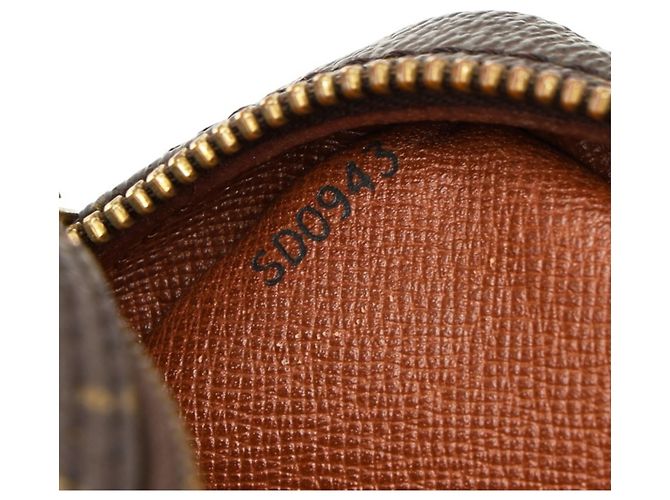 Borsa a pochette Louis Vuitton Monogram Marly Dragonne GM Marrone - vista 12