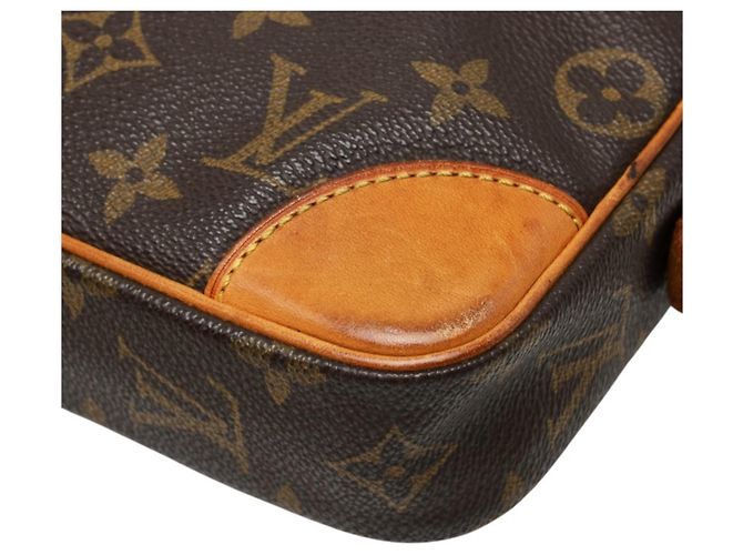 Borsa a pochette Louis Vuitton Monogram Marly Dragonne GM Marrone - vista 4