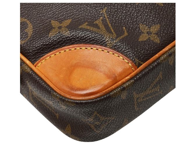 Borsa a pochette Louis Vuitton Monogram Marly Dragonne GM Marrone - vista 7