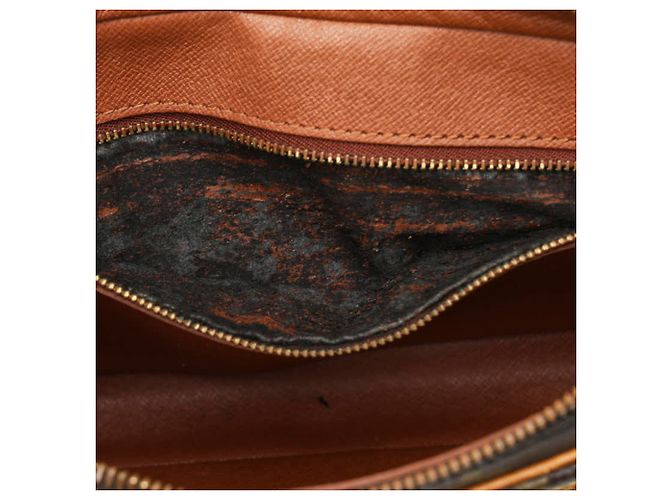 Borsa a pochette Louis Vuitton Monogram Marly Dragonne GM Marrone - vista 9