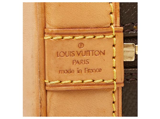 Bolso Louis Vuitton Monogram Alma Castaño - vista 10