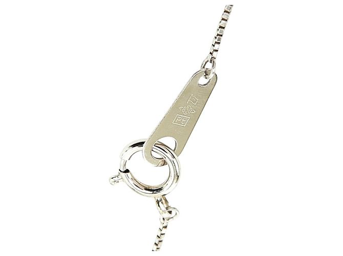Colar com Pingente Seiko Platinum Diamond Snowflake - vista 4