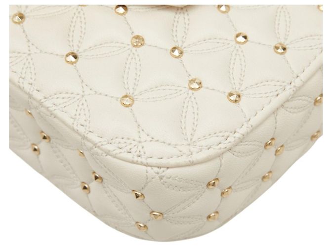 Bulgari Bolsa de Ombro e Tiracolo com Corrente Bvlgari Diva Dream Cru - vista 5