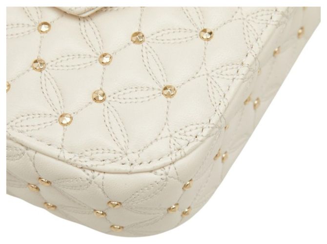 Bulgari Bolsa de Ombro e Tiracolo com Corrente Bvlgari Diva Dream Cru - vista 6