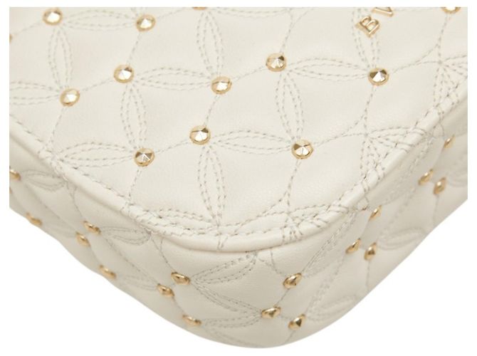 Bulgari Bolsa de Ombro e Tiracolo com Corrente Bvlgari Diva Dream Cru - vista 8