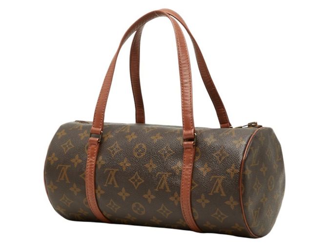 Bolso de hombro Louis Vuitton Monogram Papillon 30 Castaño - vista 2