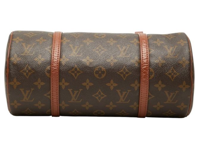 Bolso de hombro Louis Vuitton Monogram Papillon 30 Castaño - vista 3