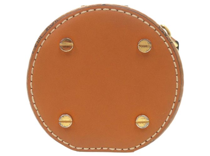 MCM Visetos Brown Mini Shoulder Bag Marrom - vista 3