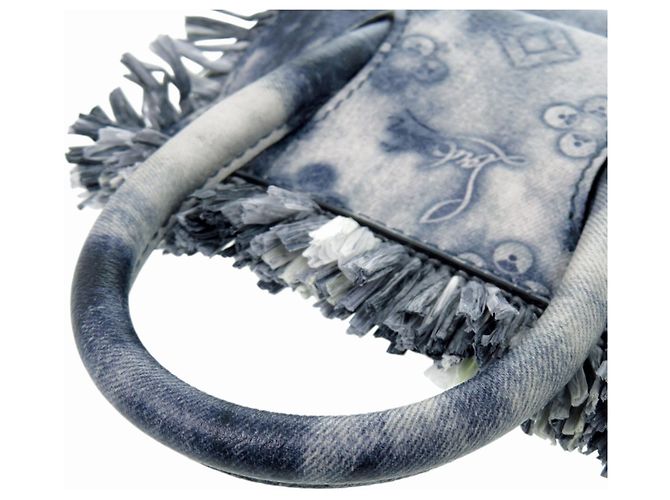 Christian Louboutin Mini Bag 2-Way Paloma Nano Leather Blu navy - vista 9