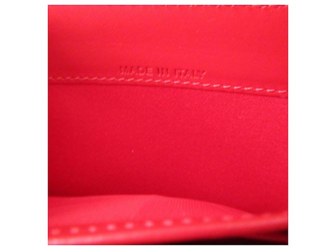Christian Louboutin Bi-Fold Langbeutel aus schwarzem Leder - Ansicht 6