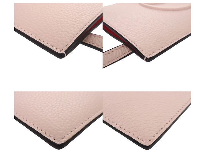 Borsa a tracolla per telefono Christian Louboutin By My Side Rosa Rosso - vista 4