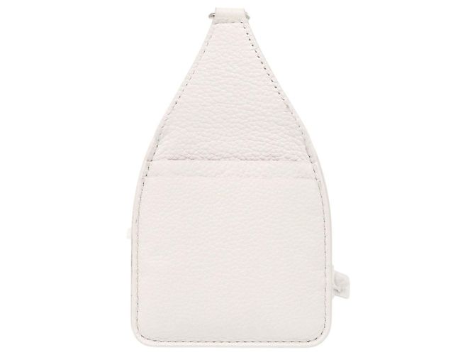 Borsa a tracolla mini in pelle Christian Louboutin LOUBIFUNK Bianco - vista 3