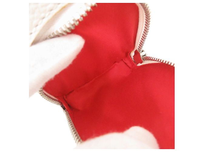 Borsa a tracolla mini in pelle Christian Louboutin LOUBIFUNK Bianco - vista 7