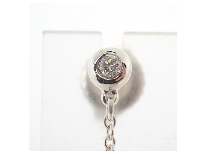 Autre Marque Tiffany & Co. Ag925 Diamant-Herzstecker - Ansicht 5
