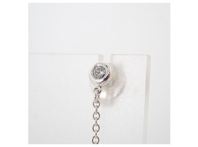 Autre Marque Tiffany & Co. Ag925 Diamant-Herzstecker - Ansicht 7