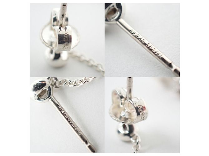 Autre Marque Tiffany & Co. Ag925 Diamant-Herzstecker - Ansicht 8