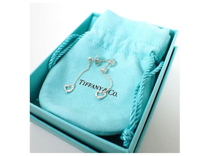 Autre Marque Tiffany & Co. Ag925 Diamant-Herzstecker - Ansicht 9