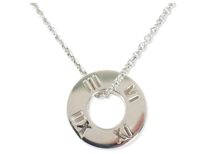 Autre Marque Collana con pendente Tiffany & Co. Ag925 Atlas Circle - vista 2