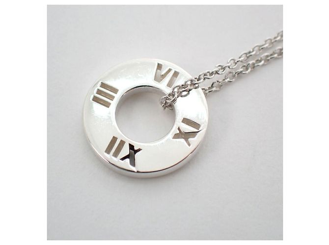 Autre Marque Collana con pendente Tiffany & Co. Ag925 Atlas Circle - vista 7