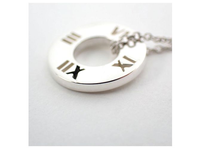 Autre Marque Collana con pendente Tiffany & Co. Ag925 Atlas Circle - vista 8