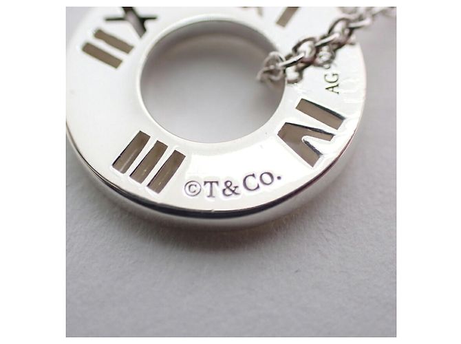 Autre Marque Collana con pendente Tiffany & Co. Ag925 Atlas Circle - vista 9