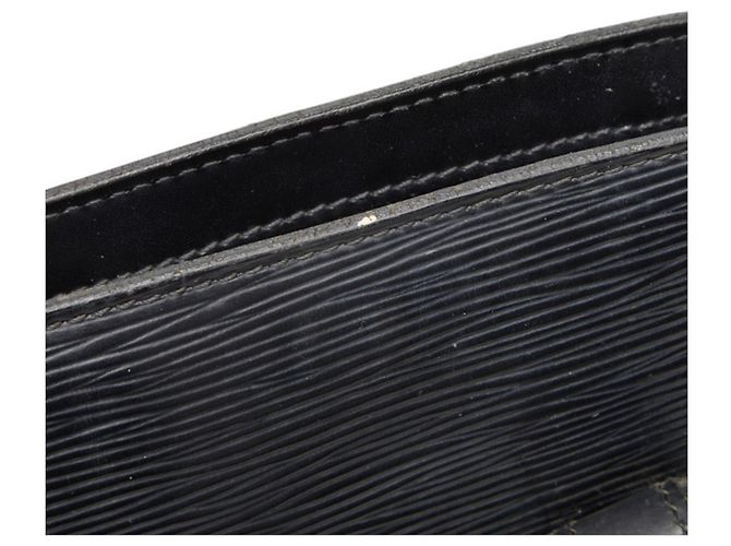 Borsa Tote Louis Vuitton Epi Lussac Nero - vista 10