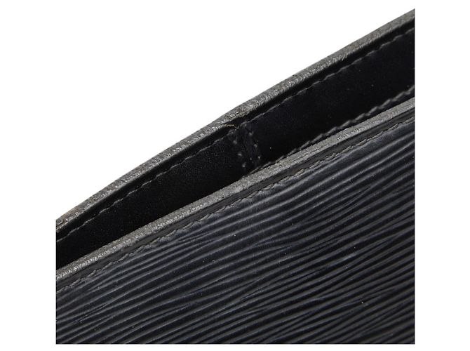 Borsa Tote Louis Vuitton Epi Lussac Nero - vista 9