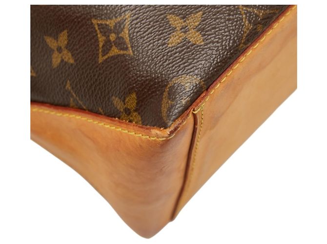 Bolso Cabas Mezzo Monogram Louis Vuitton Castaño - vista 7