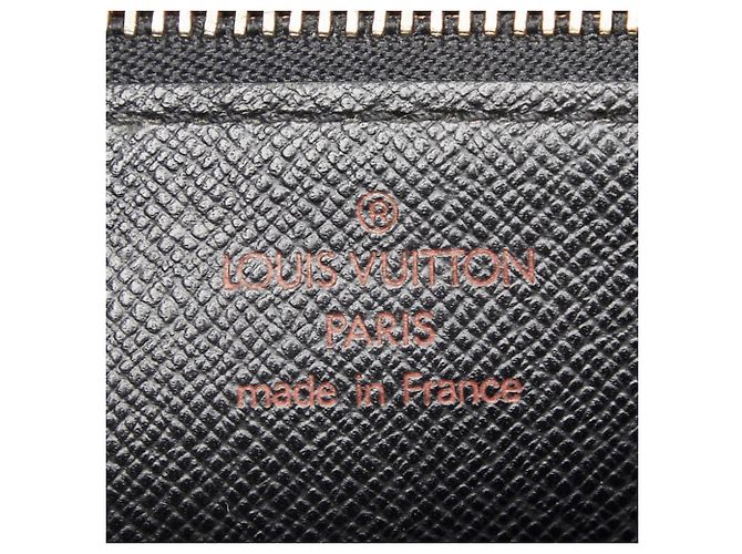 Louis Vuitton Epi Pochette Sellier Dragonne Clutch Tasche Schwarz - Ansicht 10