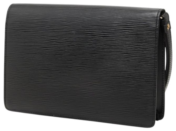 Louis Vuitton Epi Pochette Sellier Dragonne Clutch Tasche Schwarz - Ansicht 2