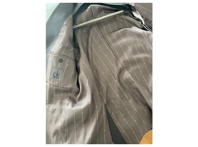 Fato Calvin Klein Cinza Antracite - vista 4