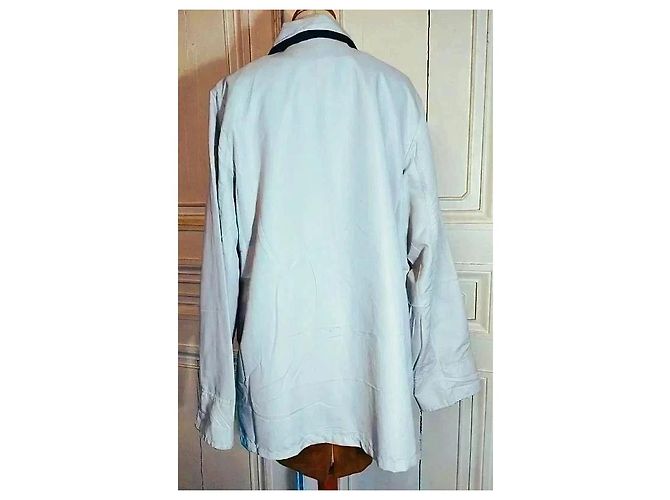 Pierre Balmain Light Trendy Couture Trenchcoat Weiß - Ansicht 3