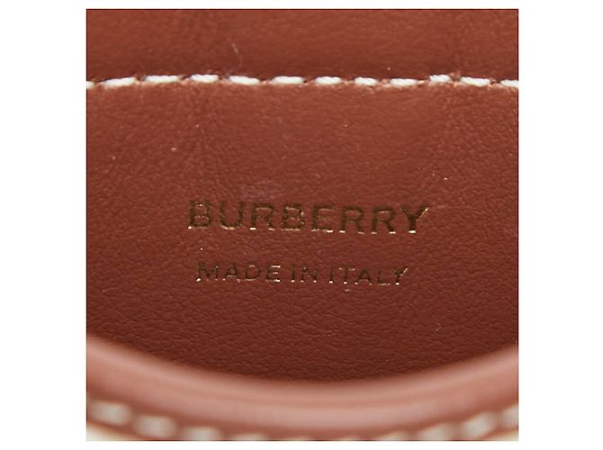 Borsa a tracolla Burberry London England Logo Marrone - vista 9