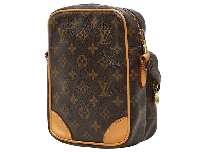 Bolso bandolera Louis Vuitton Monogram Amazon Castaño - vista 2