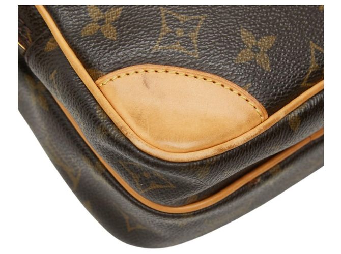 Bolso bandolera Louis Vuitton Monogram Amazon Castaño - vista 5